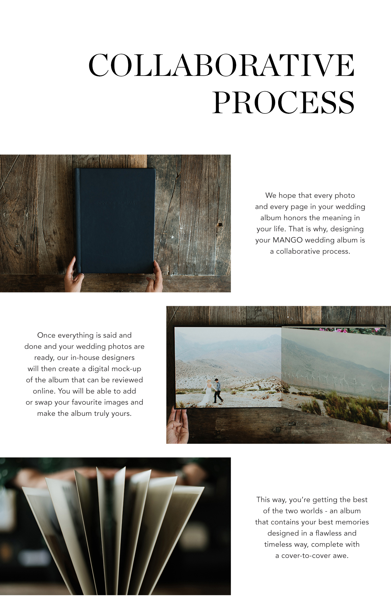 Why you should invest in Mango Studios wedding photo album