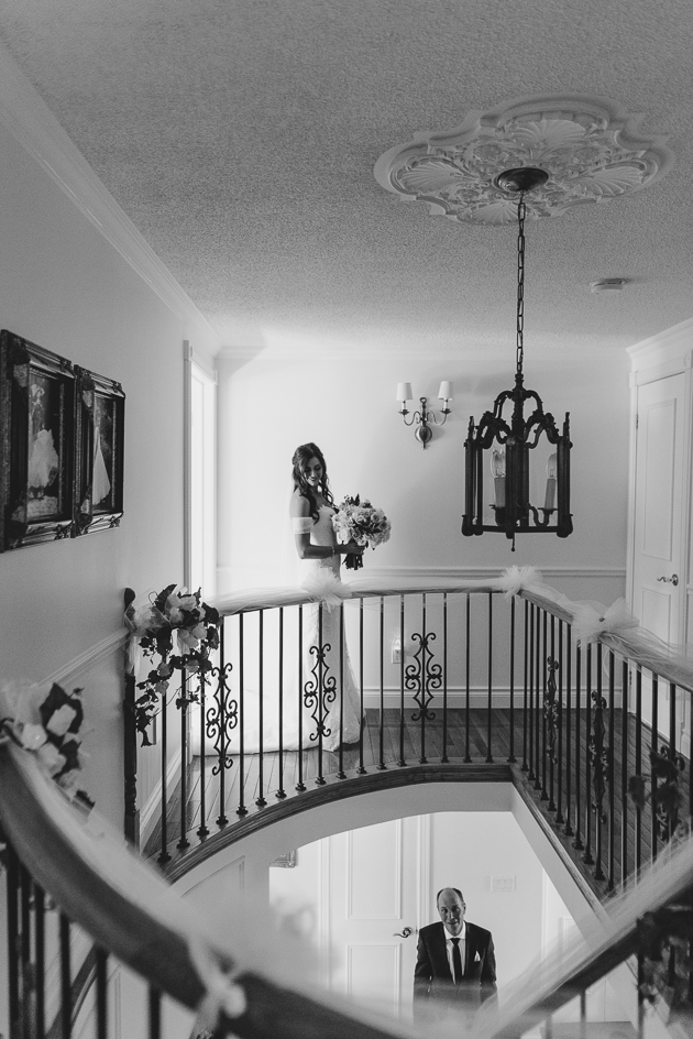 First Look with father-of-the-bride