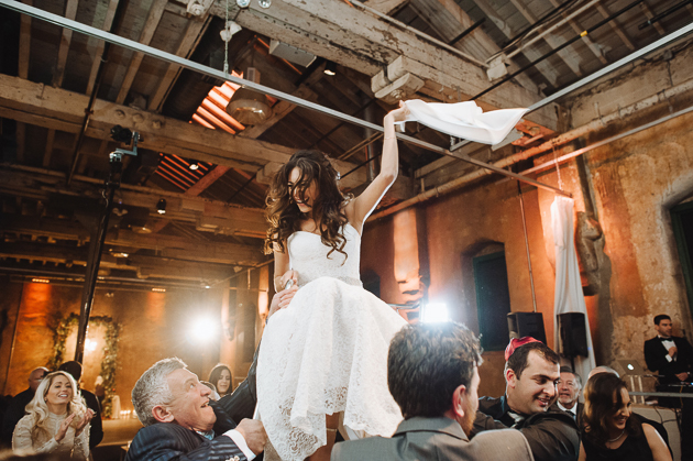 Fermenting Cellar Toronto Wedding Photography of the Bride's Hora