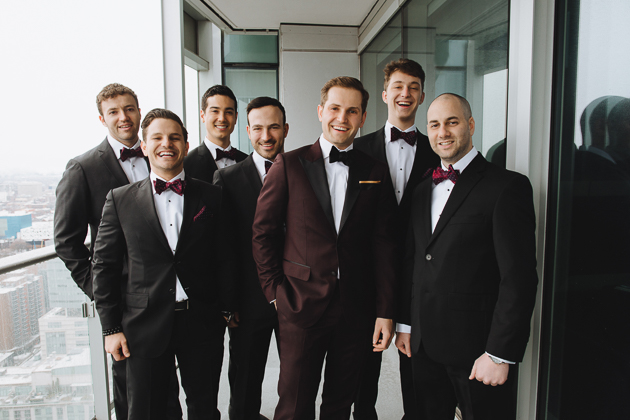 Fermenting Cellar Toronto Wedding Photographer. The groom and his groomsmen getting ready photo session.