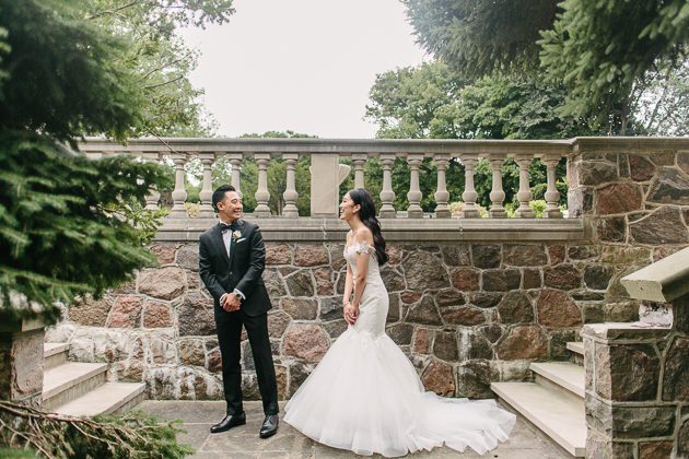 First look wedding pictures