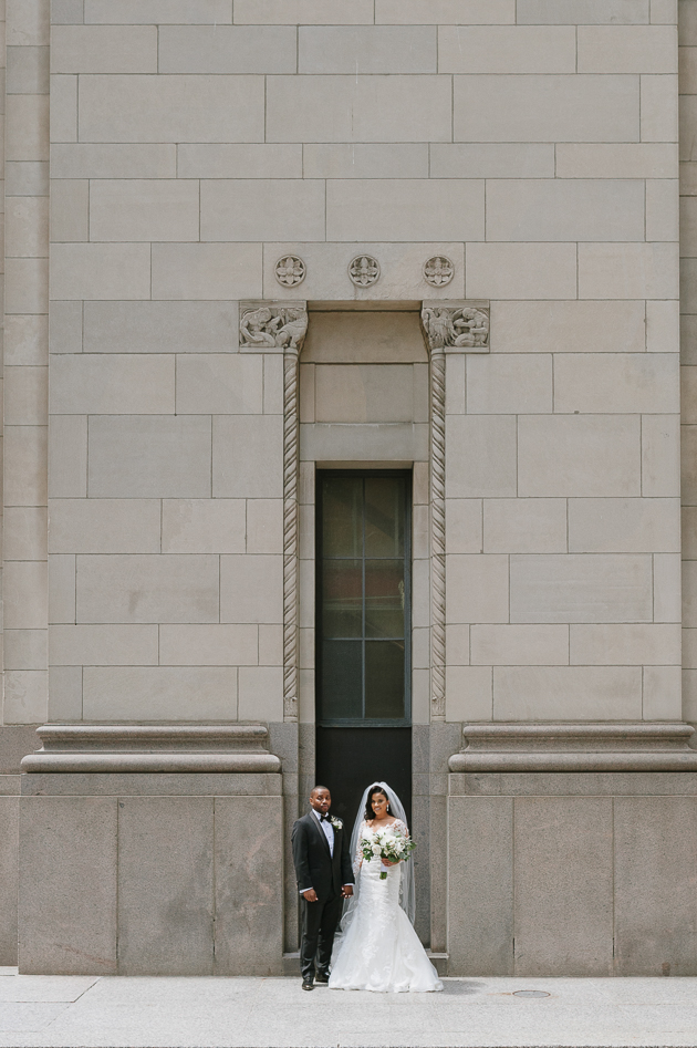 Downtown wedding photos in Toronto
