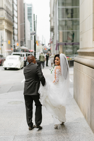 Downtown wedding photos in Toronto