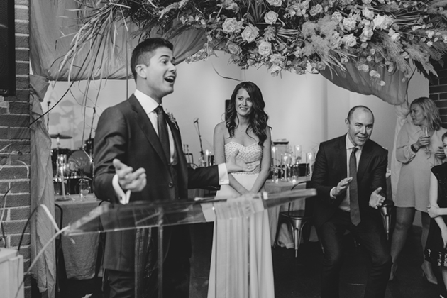 Small and intimate Queen St West wedding in Toronto