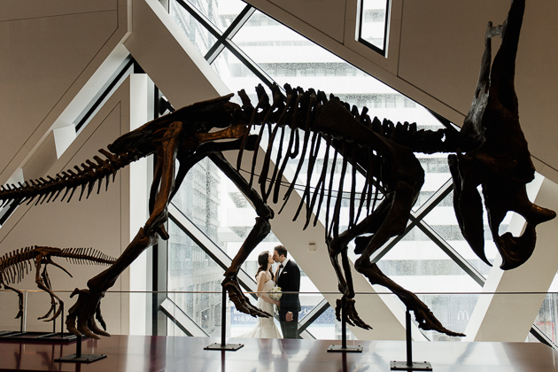 Royal Ontario Museum wedding photos