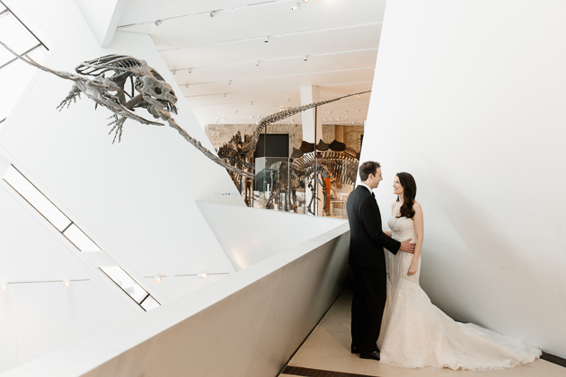 Royal Ontario Museum wedding photos
