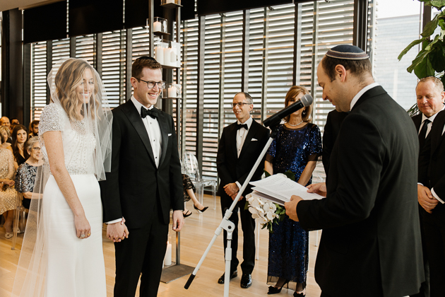Inside the modern and elegant The Gardiner Museum Wedding