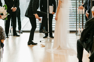 Inside the modern and elegant The Gardiner Museum Wedding