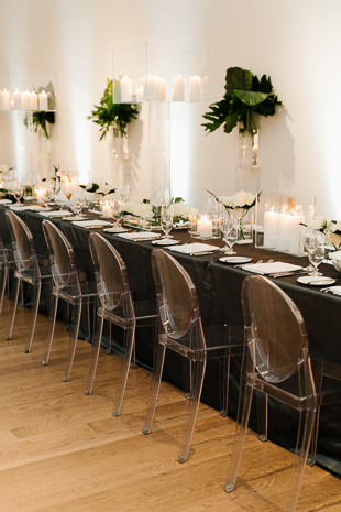 Inside the modern and elegant The Gardiner Museum Wedding