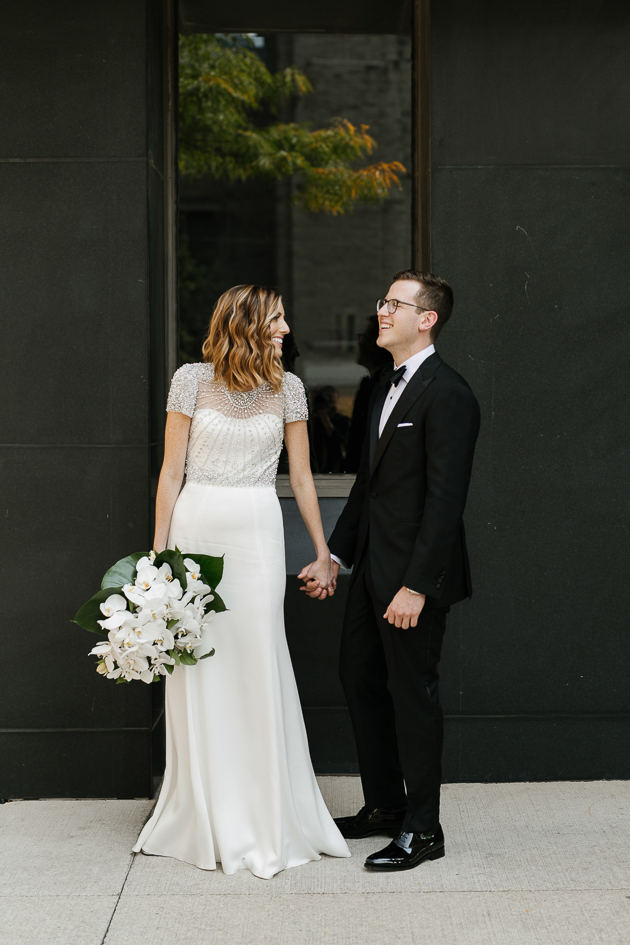 Inside the modern and elegant The Gardiner Museum Wedding