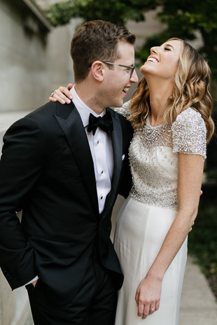 Inside the modern and elegant The Gardiner Museum Wedding