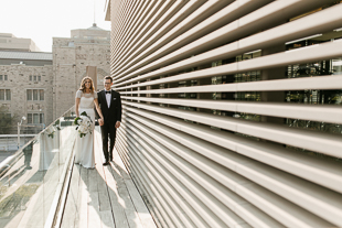 Inside the modern and elegant The Gardiner Museum Wedding