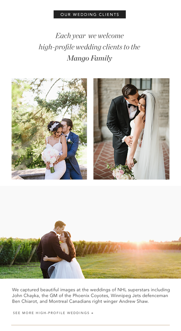 See what these Toronto wedding photographers have been up to in 2017